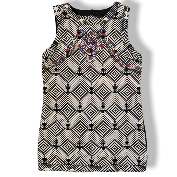 FREE PEOPLE | New Romantic Beaded Shift Dress Size M - Picture 2 of 10
